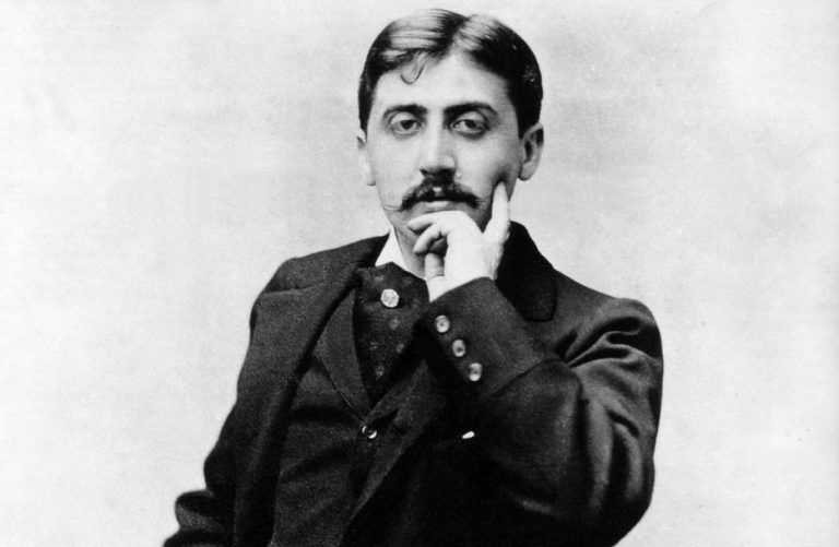 Portrait de Marcel Proust pour illustrer The Scented Tales